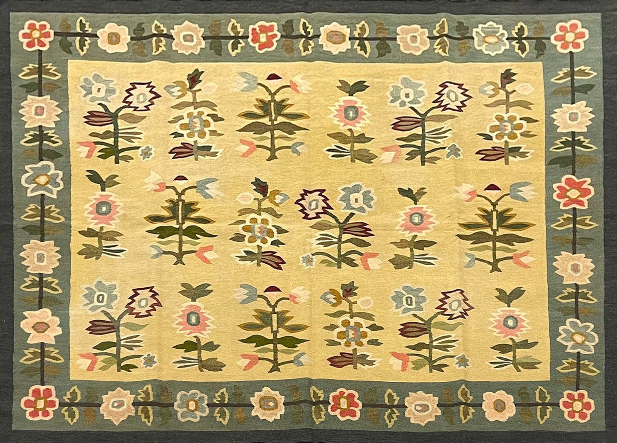 Flat weave rugs