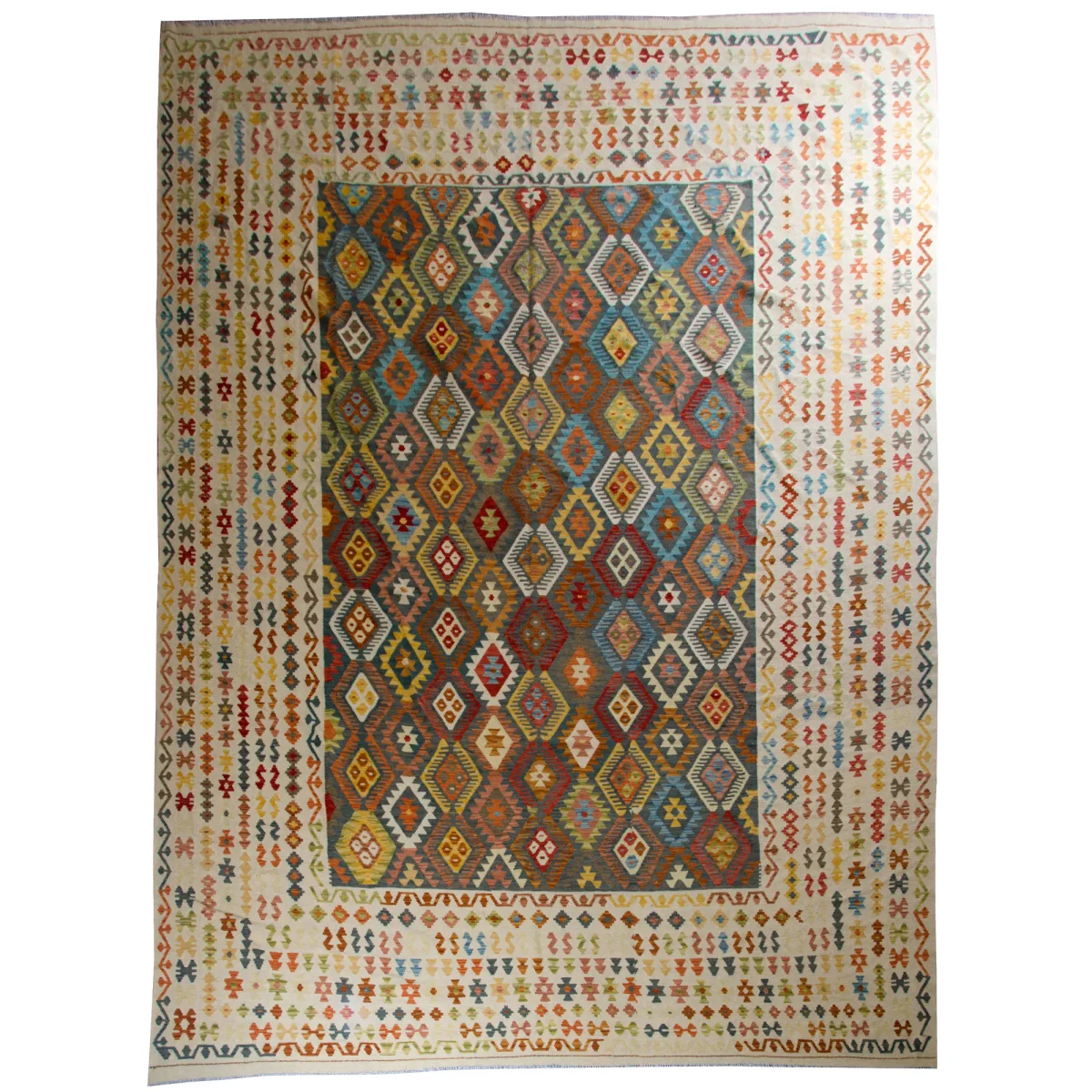Oversize Afghan Kilim Rug 2020