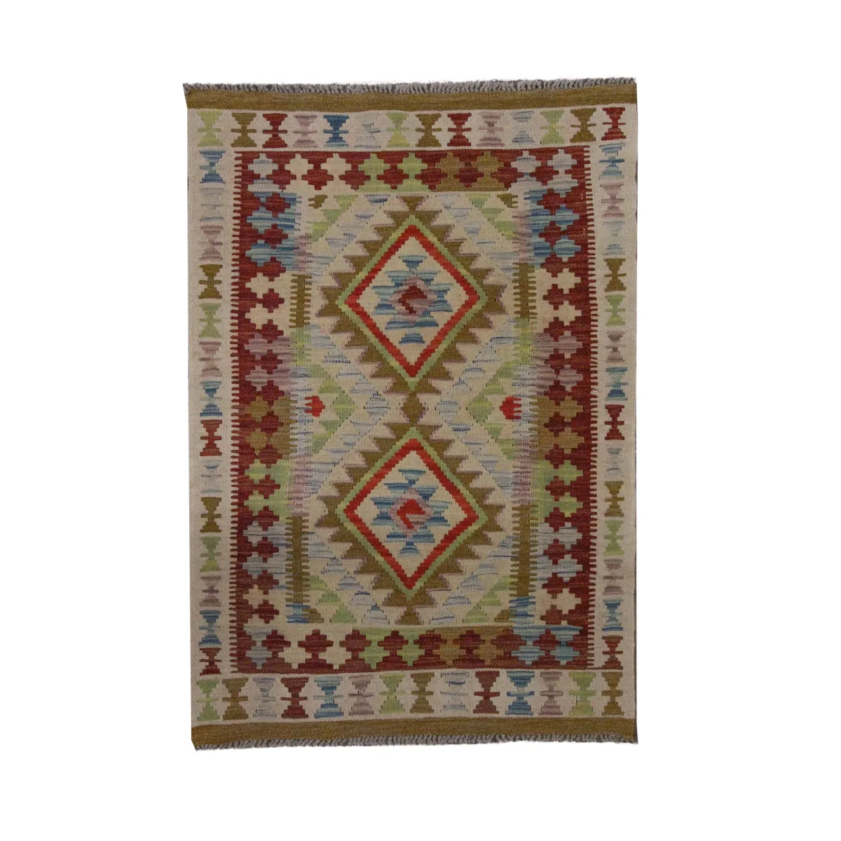 Small Geometric Zig Zag Kilim Rug 2020